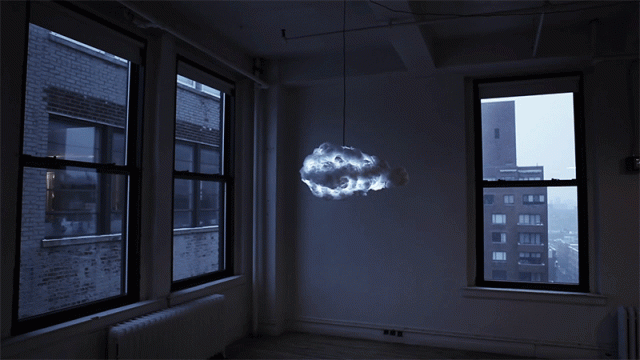  LEDs, Sensors, & Sound = an Interactive Thundercloud