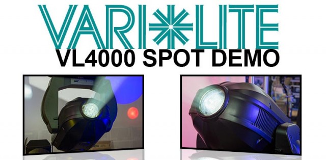  Up Close & Personal with the Vari-Lite VL4000 Spot