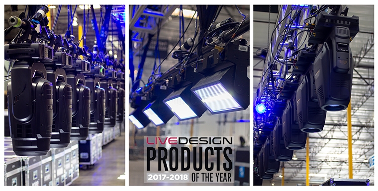  Live Design Announces 2017-18 Lighting Products Of The Year