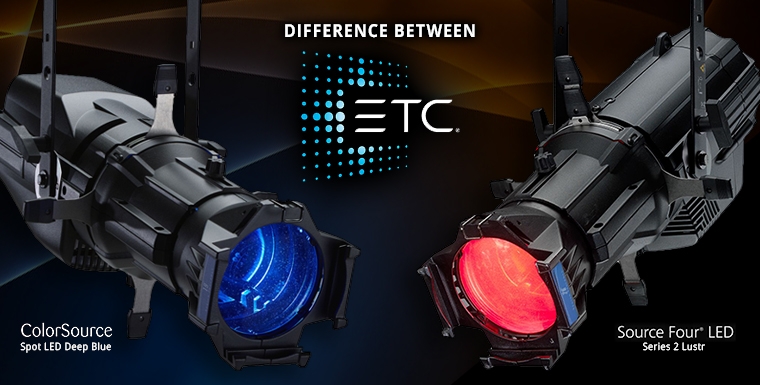  The Differences Between an ETC ColorSource Spot & Source Four LED Series 2 Lustr